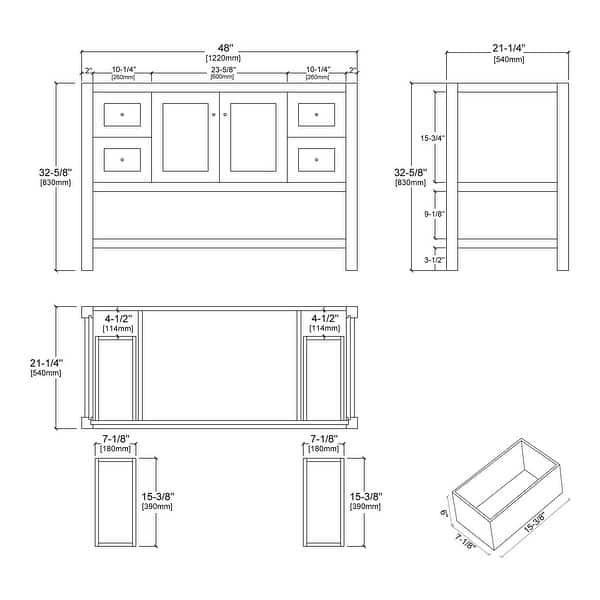 Winslow 48" Double Bathroom Vanity Set On Sale Bed Bath & Beyond 32610096
